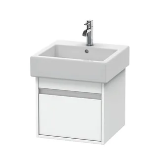 Тумба под раковину, Duravit, Ketho, шгв 450*440*410, раковина-необходимо заказать, цвет-белый матовый