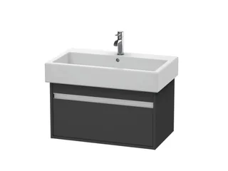 Тумба под раковину, Duravit, Ketho, шгв 750*440*410, раковина-необходимо заказать, цвет-графит матовый — иконка