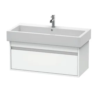 Тумба под раковину, Duravit, Ketho, шгв 950*440*410, раковина-необходимо заказать, цвет-белый матовый