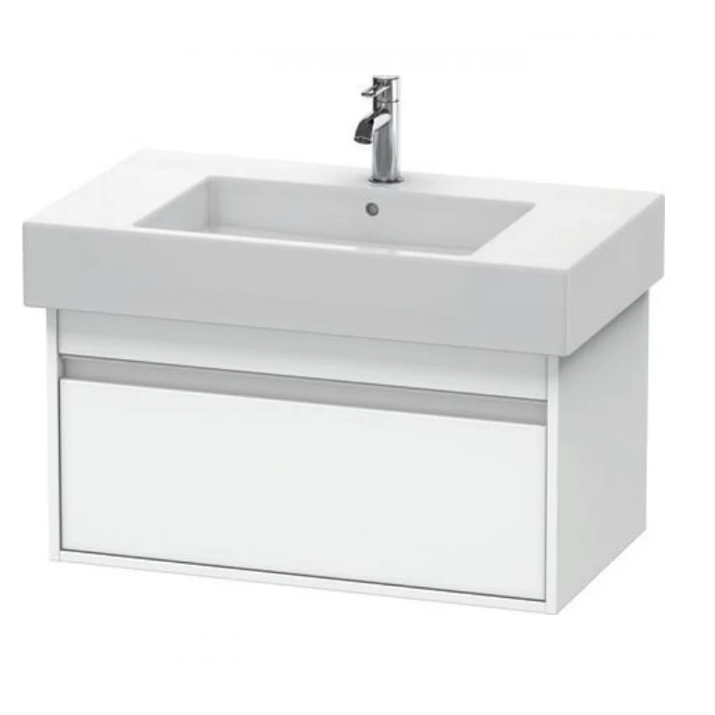 Тумба под раковину, Duravit, Ketho, шгв 800*455*410, раковина-необходимо заказать, цвет-белый матовый
