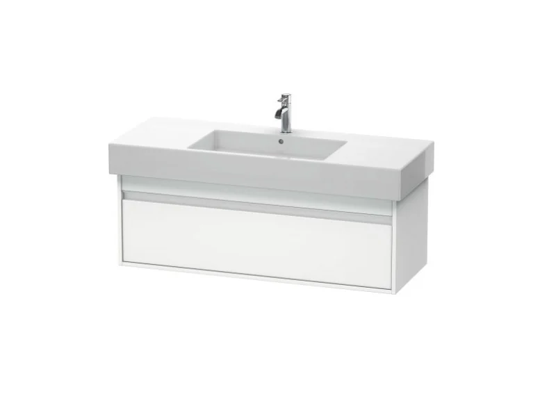 Тумба под раковину, Duravit, Ketho, шгв 1200*455*410, раковина-необходимо заказать, цвет-белый матовый