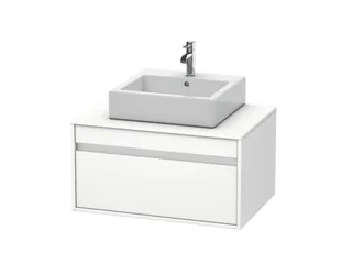 Тумба под раковину, Duravit, Ketho, шгв 800*550*426, раковина-необходимо заказать, цвет-белый матовый