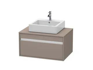 Тумба под раковину, Duravit, Ketho, шгв 800*550*426, раковина-необходимо заказать, цвет-базальт матовый