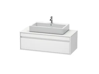 Тумба под раковину, Duravit, Ketho, шгв 1200*550*426, раковина-необходимо заказать, цвет-белый матовый
