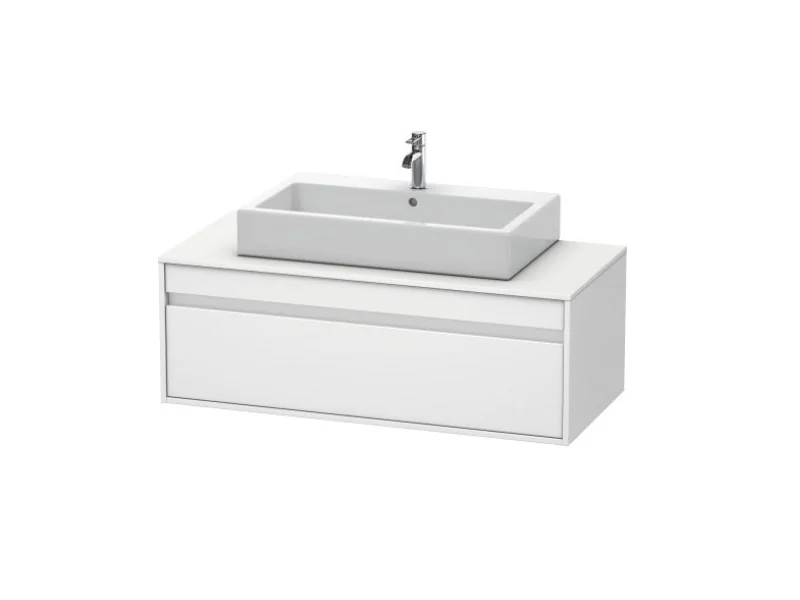 Тумба под раковину, Duravit, Ketho, шгв 1200*550*426, раковина-необходимо заказать, цвет-белый матовый