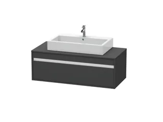 Тумба под раковину, Duravit, Ketho, шгв 1200*550*426, раковина-необходимо заказать, цвет-графит матовый