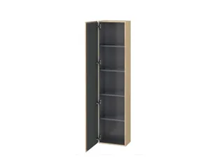 Шкаф-пенал, Duravit, L-Cube, шгв 400*243*1760, петли-слева, цвет-дуб средиземноморский