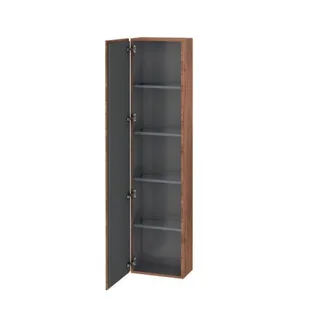 Шкаф-пенал, Duravit, L-Cube, шгв 400*243*1760, петли-слева, цвет-орех натуральный — иконка