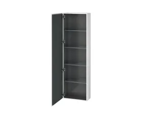 Шкаф-пенал, Duravit, L-Cube, шгв 500*243*1760, петли-справа, цвет-орех натуральный