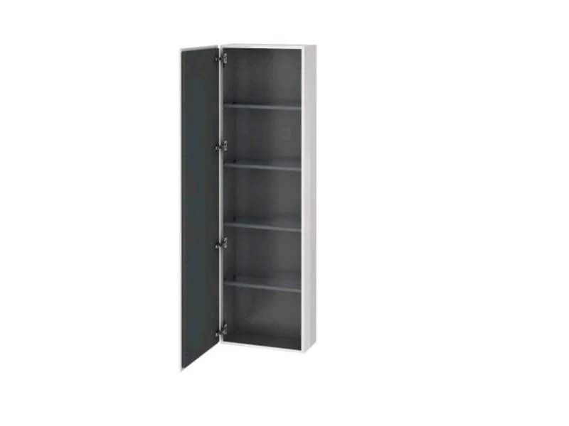 Шкаф-пенал, Duravit, L-Cube, шгв 500*243*1760, петли-справа, цвет-орех натуральный