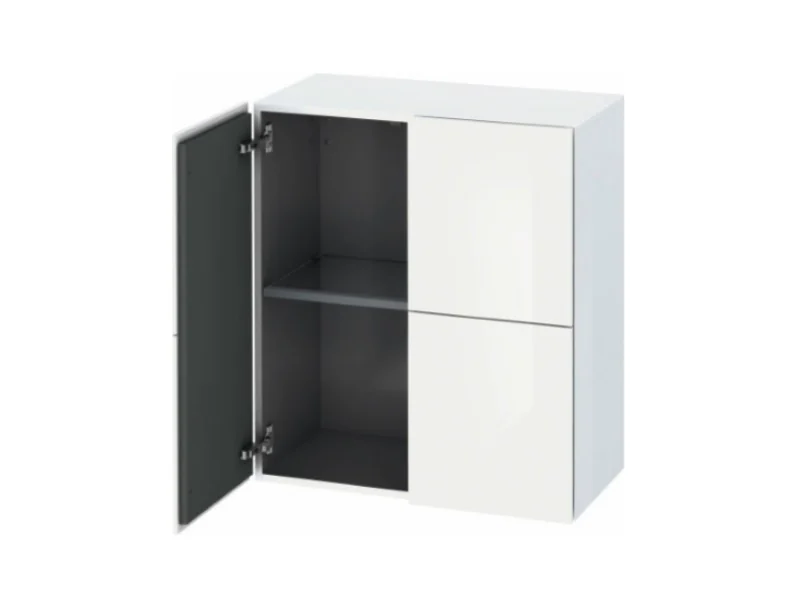 Шкаф-пенал, Duravit, L-Cube, шгв 700*363*800, петли-слева/справа, цвет-белый глянцевый
