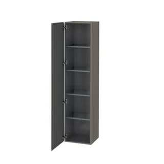 Шкаф-пенал, Duravit, L-Cube, шгв 400*363*1760, петли-слева, цвет-фланелево-серый шелковисто-матовый — иконка