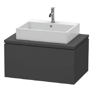 Тумба под раковину, Duravit, L-Cube, шгв 820*547*400, раковина-необходимо заказать, цвет-графит матовый — иконка