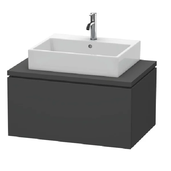 Тумба под раковину, Duravit, L-Cube, шгв 820*547*400, раковина-необходимо заказать, цвет-графит матовый