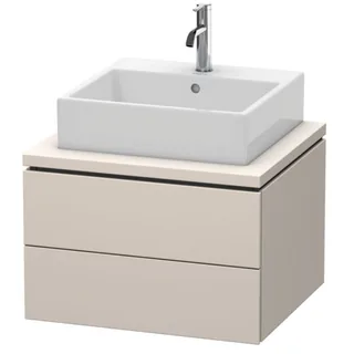 Тумба под раковину, Duravit, L-Cube, шгв 620*547*400, раковина-необходимо заказать, цвет-серо-коричневый матовый