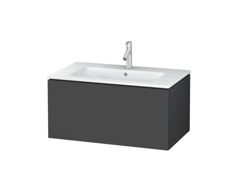 Тумба под раковину, Duravit, L-Cube, шгв 820*481*400, раковина-необходимо заказать, цвет-графит матовый