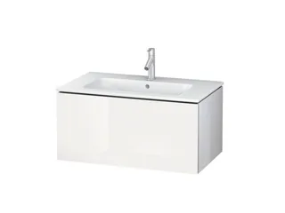 Тумба под раковину, Duravit, L-Cube, шгв 820*481*400, раковина-необходимо заказать, цвет-белый глянцевый лак