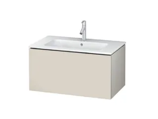 Тумба под раковину, Duravit, L-Cube, шгв 820*481*400, раковина-необходимо заказать, цвет-серо-коричневый матовый