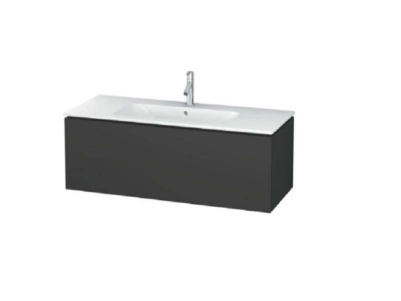 Тумба под раковину, Duravit, L-Cube, шгв 1220*481*400, раковина-необходимо заказать, цвет-графит матовый