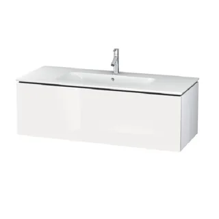 Тумба под раковину, Duravit, L-Cube, шгв 1220*481*400, раковина-необходимо заказать, цвет-белый глянцевый — иконка