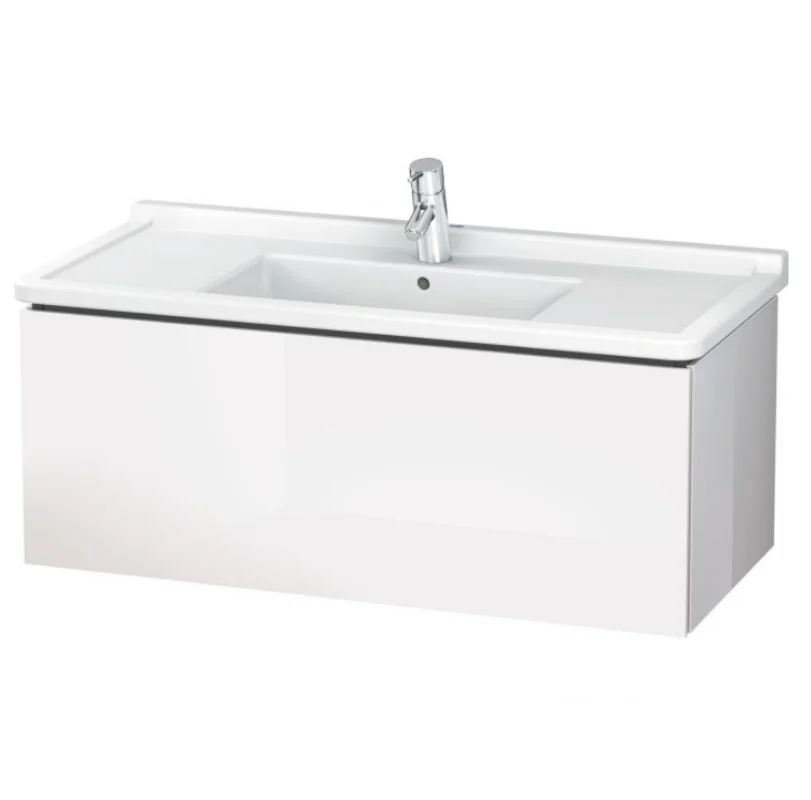 Тумба под раковину, Duravit, L-Cube, шгв 1020*469*408, раковина-необходимо заказать, цвет-белый глянцевый
