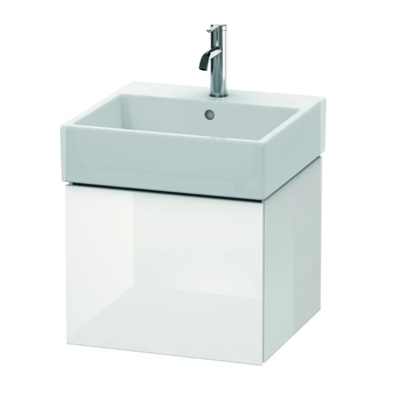 Тумба под раковину, Duravit, L-Cube, шгв 484*459*394, раковина-необходимо заказать, цвет-белый глянцевый