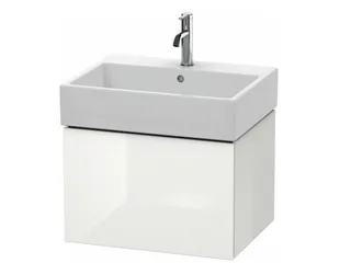 Тумба под раковину, Duravit, L-Cube, шгв 584*459*394, раковина-необходимо заказать, цвет-белый глянцевый