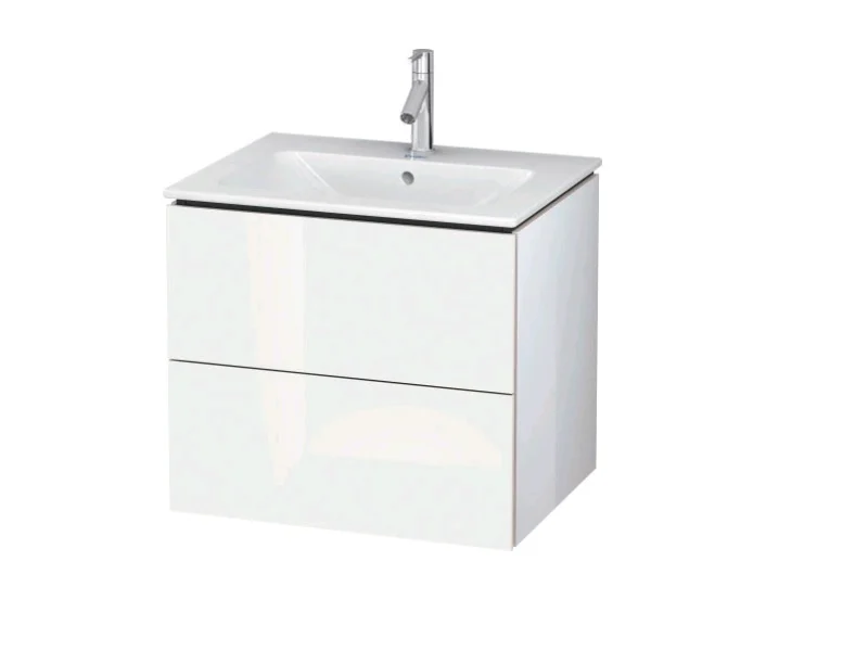 Тумба под раковину, Duravit, L-Cube, шгв 620*481*550, раковина-необходимо заказать, цвет-фланелево-серый шелковисто-матовый