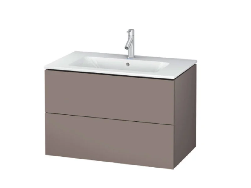 Тумба под раковину, Duravit, L-Cube, шгв 820*481*550, раковина-необходимо заказать, цвет-базальт матовый