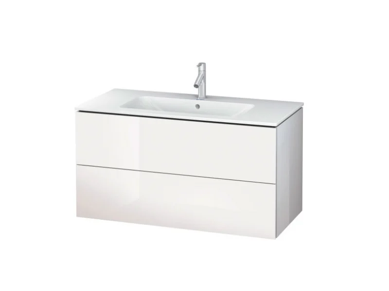 Тумба под раковину, Duravit, L-Cube, шгв 1020*481*550, раковина-необходимо заказать, цвет-белый глянцевый лак