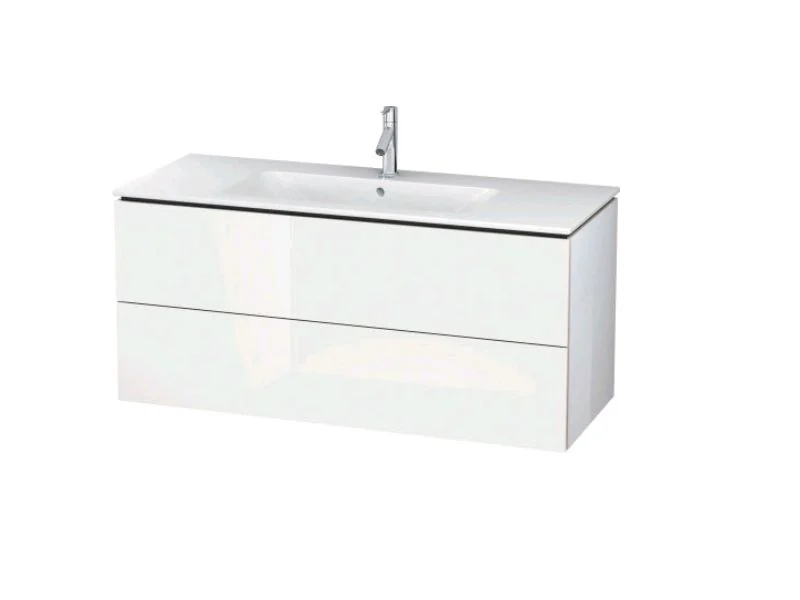 Тумба под раковину, Duravit, L-Cube, шгв 1220*481*550, раковина-необходимо заказать, цвет-белый матовый