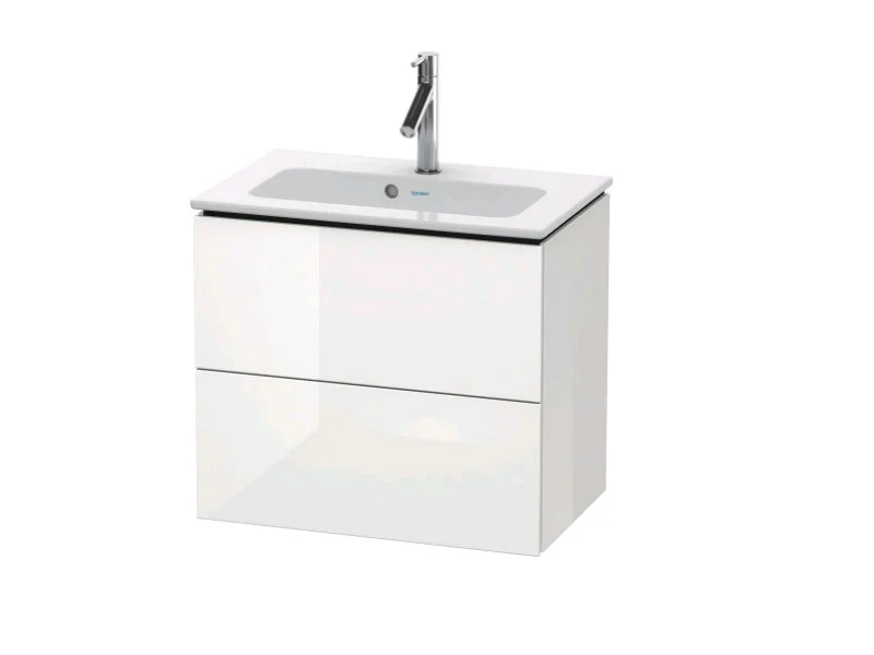 Тумба под раковину, Duravit, L-Cube, шгв 620*391*550, раковина-необходимо заказать, цвет-белый матовый