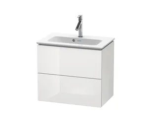Тумба под раковину, Duravit, L-Cube, шгв 620*391*550, раковина-необходимо заказать, цвет-белый глянцевый — иконка
