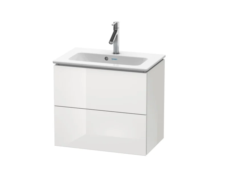 Тумба под раковину, Duravit, L-Cube, шгв 620*391*550, раковина-необходимо заказать, цвет-белый глянцевый