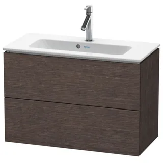 Тумба под раковину, Duravit, L-Cube, шгв 820*391*550, раковина-необходимо заказать, цвет-дуб тёмный брашированный