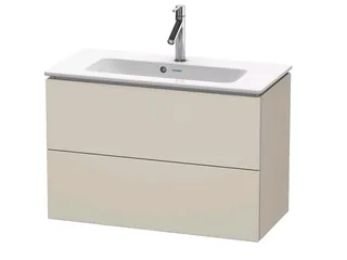 Тумба под раковину, Duravit, L-Cube, шгв 820*391*550, раковина-необходимо заказать, цвет-серо-коричневый матовый