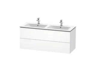 Тумба под раковину, Duravit, L-Cube, шгв 1290*481*550, раковина-необходимо заказать, цвет-белый матовый