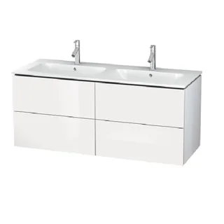 Тумба под раковину, Duravit, L-Cube, шгв 1290*481*550, раковина-необходимо заказать, цвет-белый глянцевый
