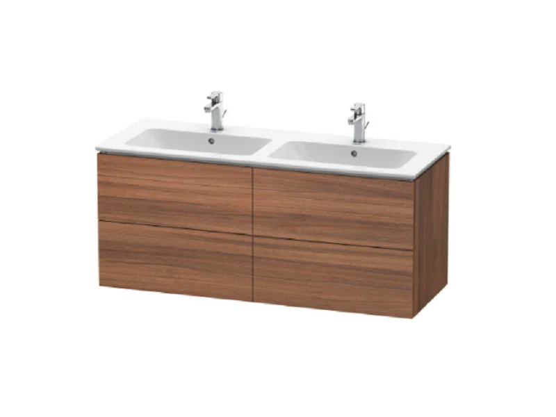 Тумба под раковину, Duravit, L-Cube, шгв 1290*481*550, раковина-необходимо заказать, цвет-орех натуральный