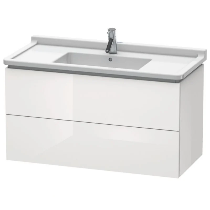 Тумба под раковину, Duravit, L-Cube, шгв 1020*469*558, раковина-необходимо заказать, цвет-белый глянцевый