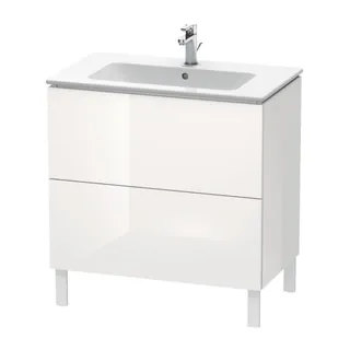 Тумба под раковину, Duravit, L-Cube, шгв 820*481*856, раковина-необходимо заказать, цвет-белый глянцевый