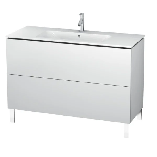 Тумба под раковину, Duravit, L-Cube, шгв 1220*481*704, раковина-необходимо заказать, цвет-белый матовый