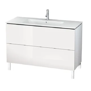 Тумба под раковину, Duravit, L-Cube, шгв 1220*481*704, раковина-необходимо заказать, цвет-белый глянцевый — иконка