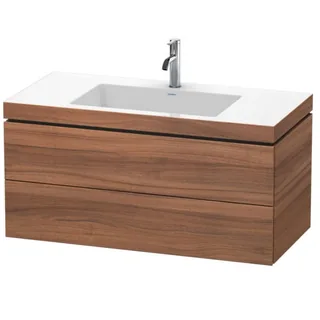 Тумба под раковину, Duravit, L-Cube, шгв 1000*480*500, раковина-в комплекте, цвет-орех натуральный