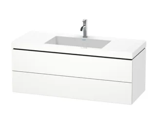 Тумба под раковину, Duravit, L-Cube, шгв 1200*480*500, раковина-в комплекте, цвет-бетонно-серый матовый