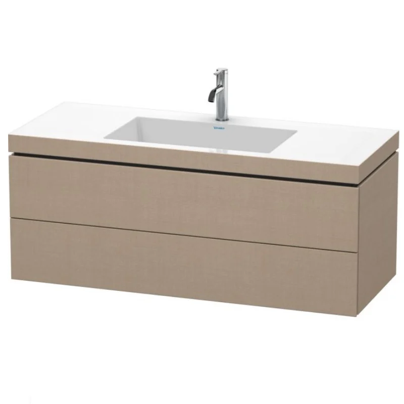 Тумба под раковину, Duravit, L-Cube, шгв 1200*480*500, раковина-в комплекте, цвет-лен
