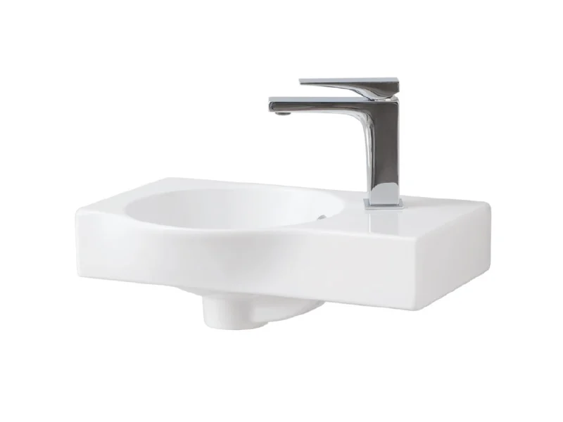Раковина, Artceram, LAVAMANI, UNION, шгв 430*267*140, отверстия для смесителя-1, цвет-Glossy White (Товар заказной, возврату не подлежит)