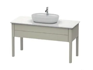 Тумба под раковину, Duravit, Luv, шгв 1338*570*743, раковина-необходимо заказать, цвет-серо-коричневый шелковисто-матовый