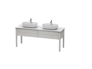 Тумба для консоли, Duravit, Luv, шгв 1783*570*743, раковина-необходимо заказать, цвет-скандинавский белый шелковисто-матовый