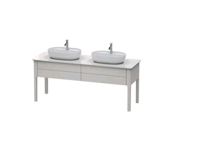 Тумба для консоли, Duravit, Luv, шгв 1783*570*743, раковина-необходимо заказать, цвет-скандинавский белый шелковисто-матовый